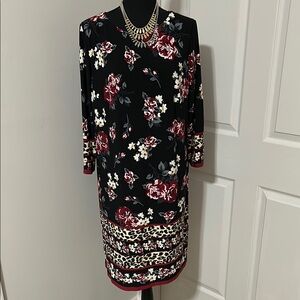 NWOT Chico's Black Sheath Dress Size 2 (L)